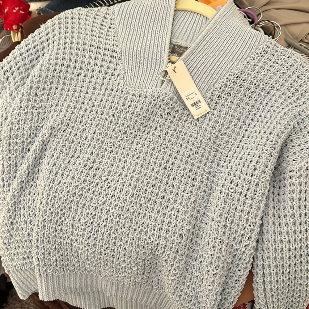 Blue Waffle Jacket